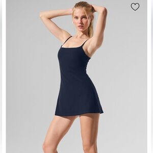 Alosoft Encore Tennis Dress - Navy